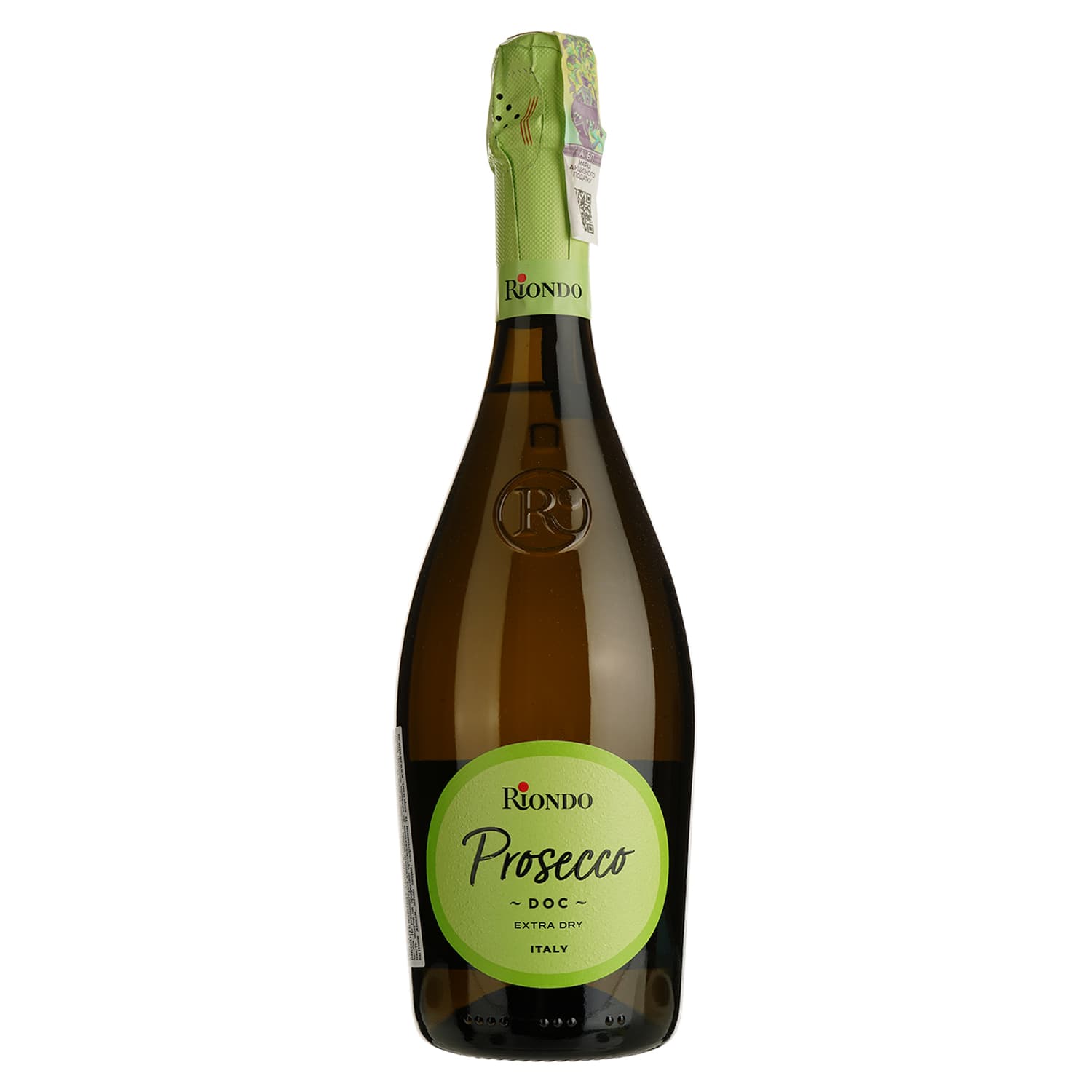 Вино ігристе Riondo Prosecco DOC Extra Dry біле екстра-сухе 0.75 л - зображення 1