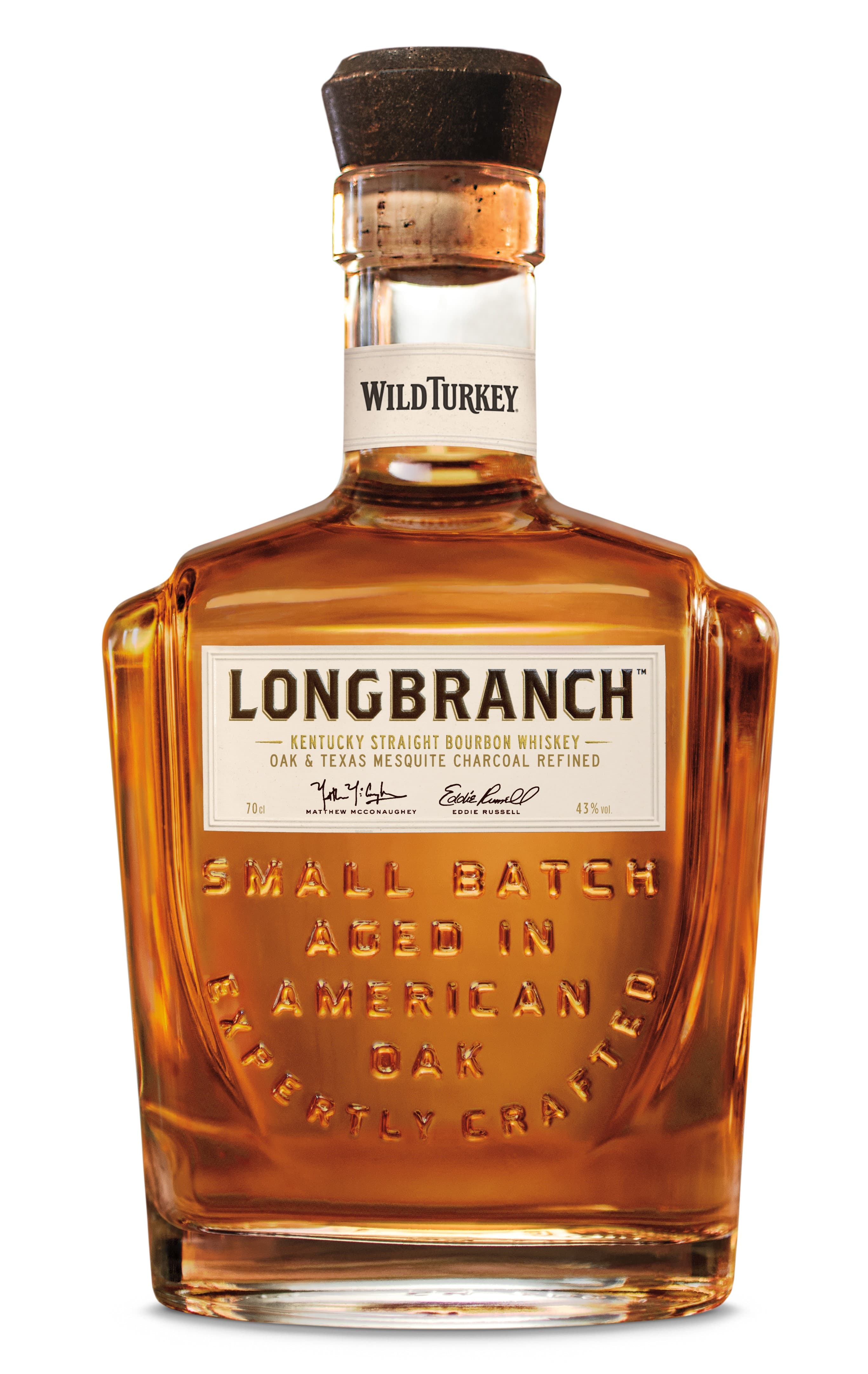 Віскі Wild Turkey Longbranch Kentucky Straight Bourbon Whiskey 43% 0.7 л - зображення 1