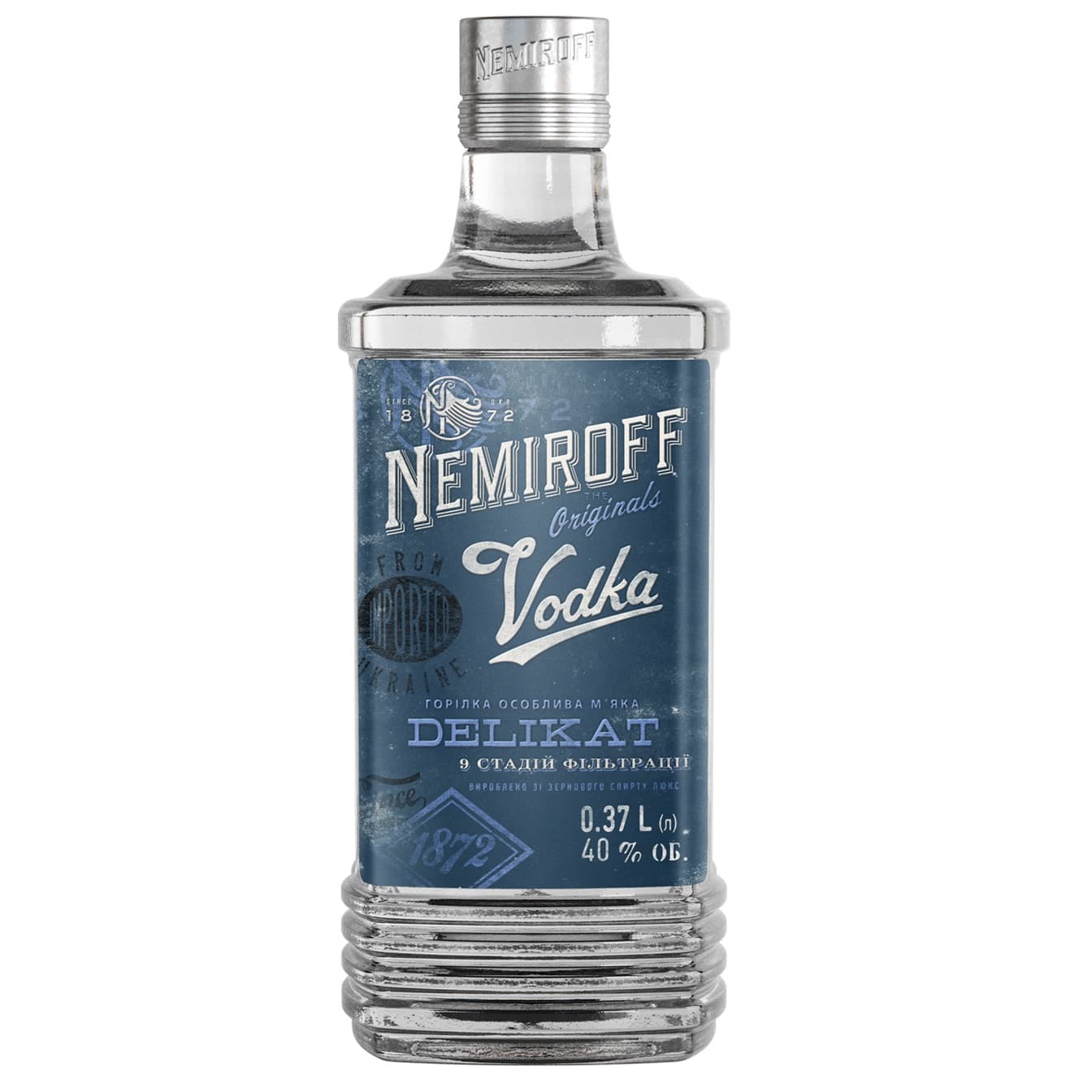 Горілка особлива Nemiroff Originals Делікат м'яка 40% 0.37 л - зображення 1