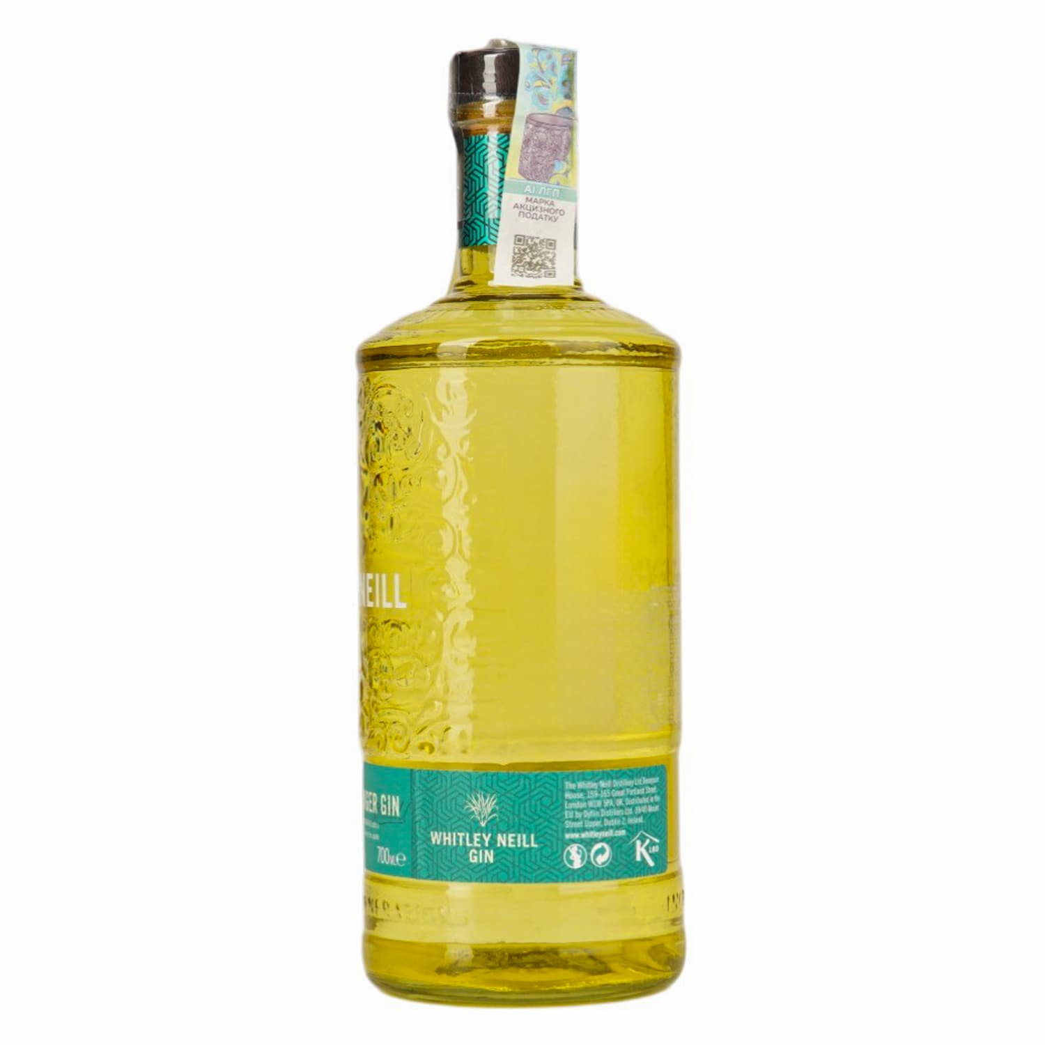 Джин Whitley Neill Lemongrass & Ginger 41.3% 0.7 л - зображення 4