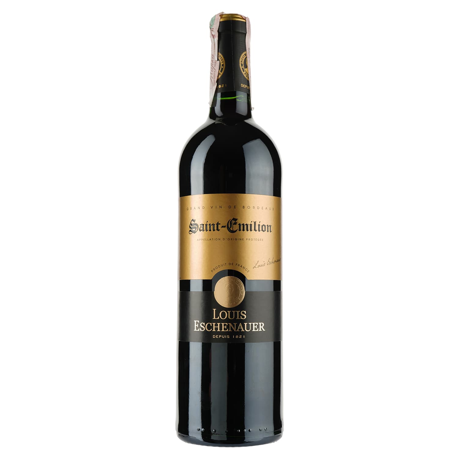 Вино Louis Eschenauer Saint-Emilion, червоне, сухе, 14%, 0,75 л (1312460) - зображення 1