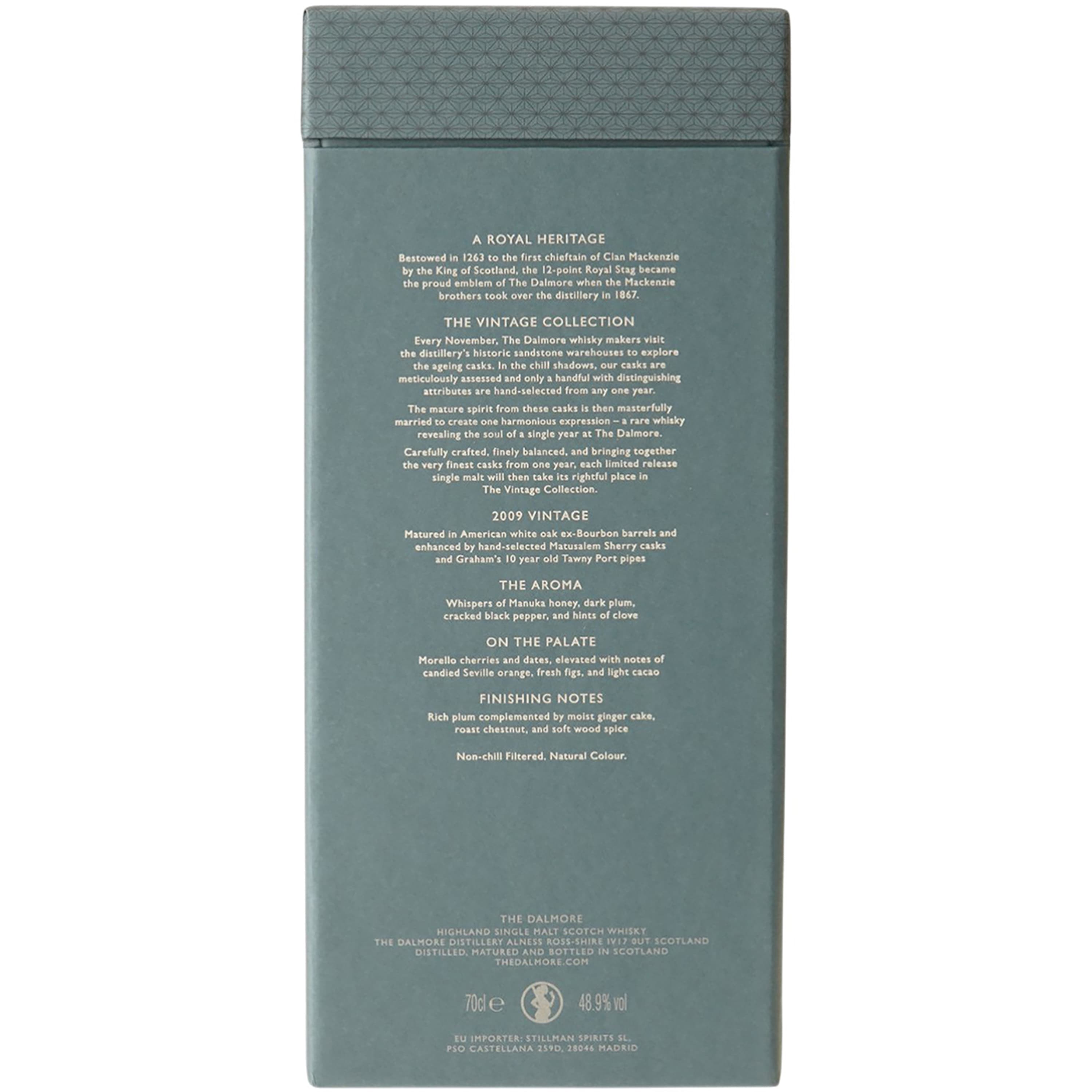 Віскі The Dalmore 2009 Vintage 15 yo Highland Single Malt Scotch Whisky 48.9% 0.7 л - зображення 10