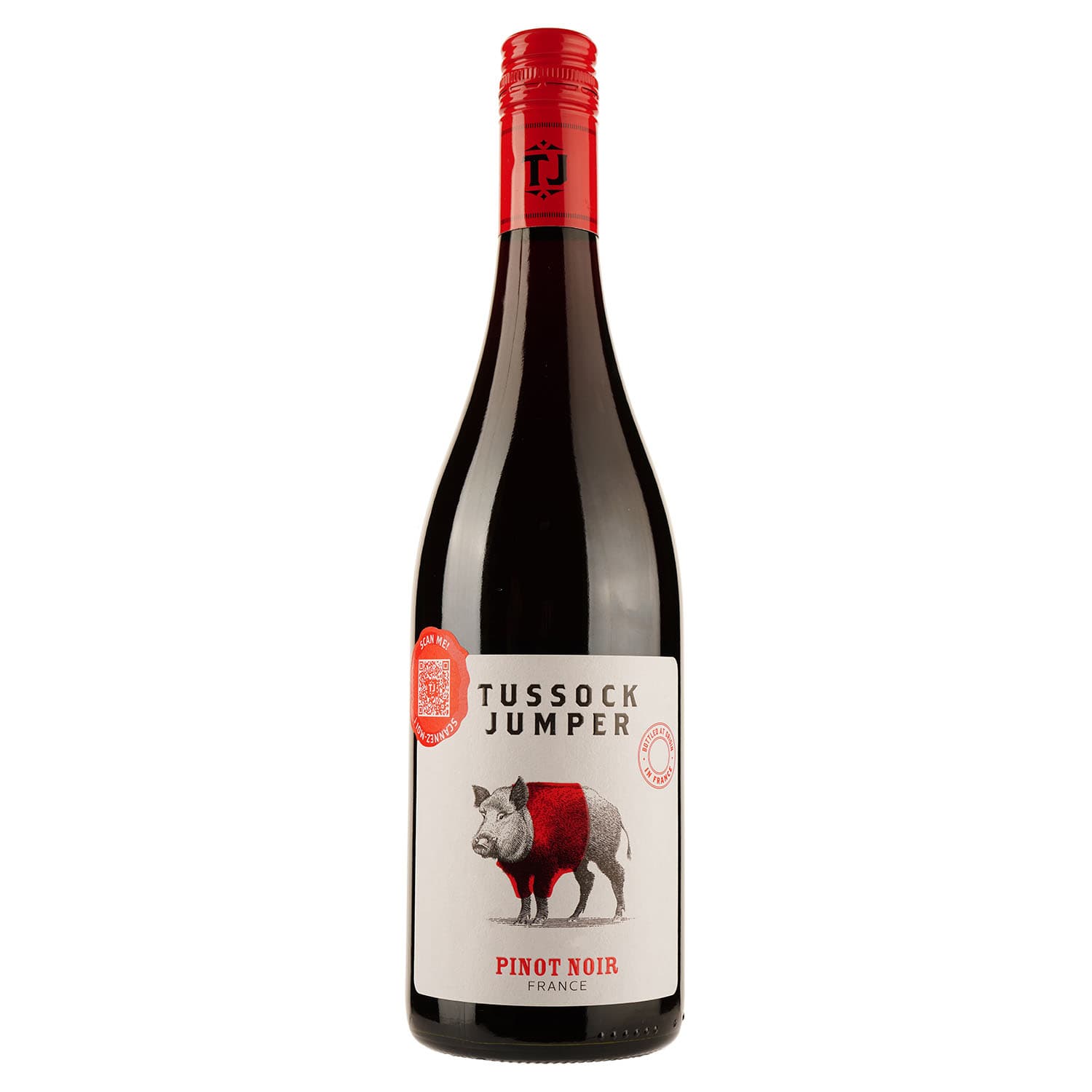 Вино Tussock Jumper Pinot Noir, червоне, сухе, 0,75 л - зображення 1