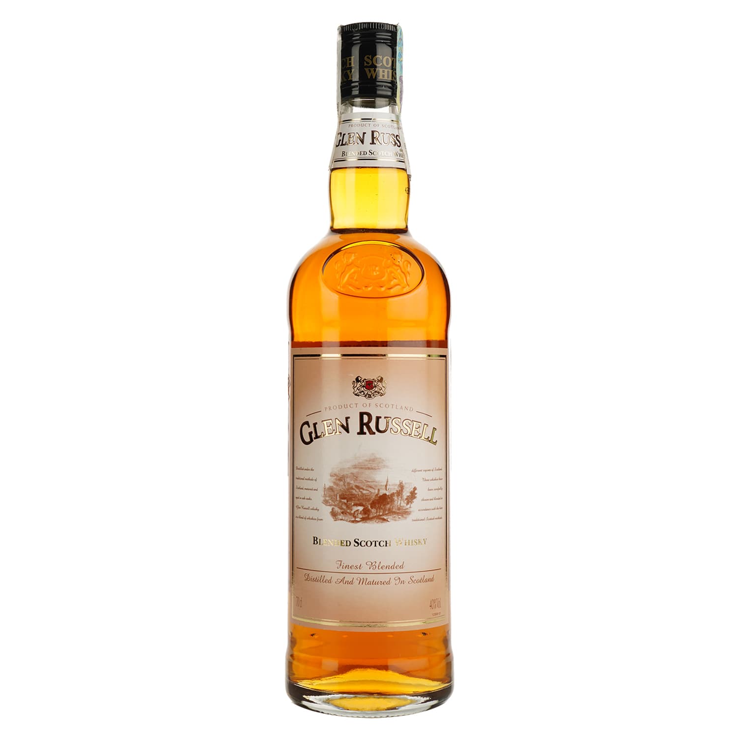Віскі Glen Russell Blended Scotch Whisky 40% 0.7 л - зображення 2