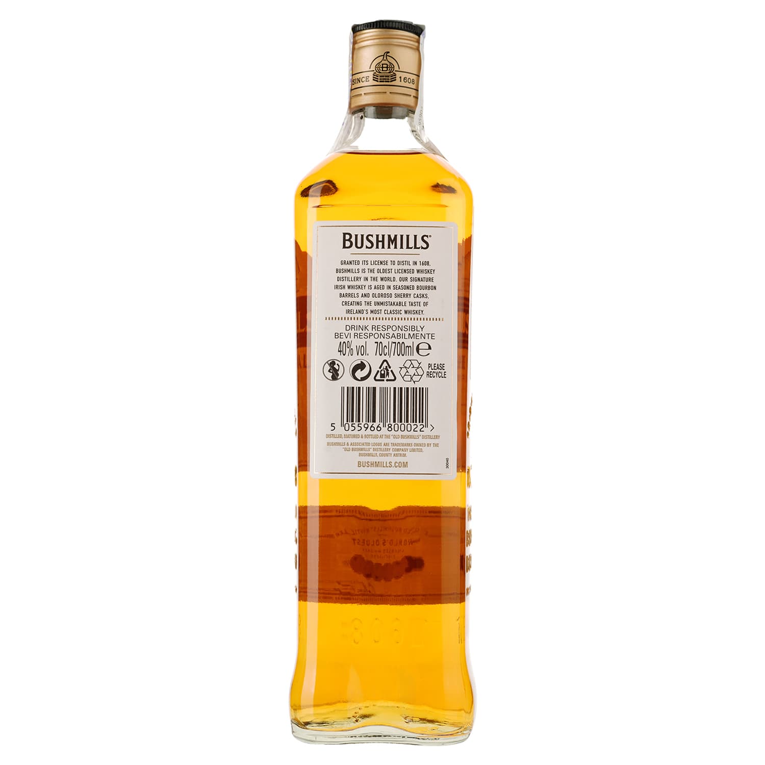 Віскі Bushmills Original, 40%, 0,7 л - зображення 2
