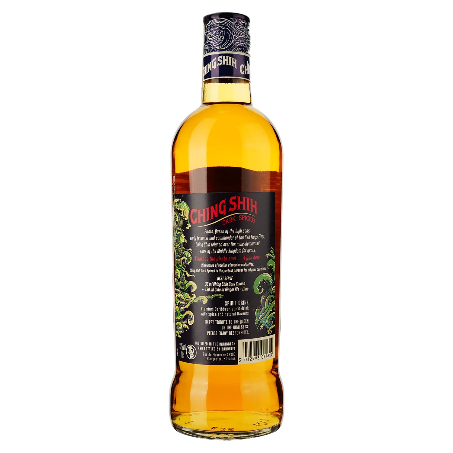 Ромовий напій Ching Shih Dark Spiced, 32%, 0,7 л - зображення 2