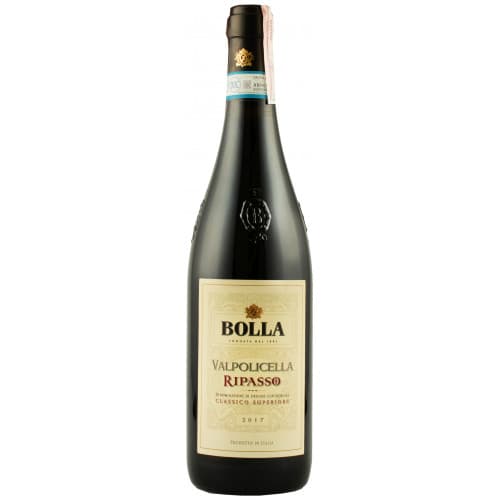 Вино "Valpolicella Ripasso Classico Sup DOC" черв.сух. 0,75л 14% (Італія, Венето, Вальполічелла, ТМ"Bolla")