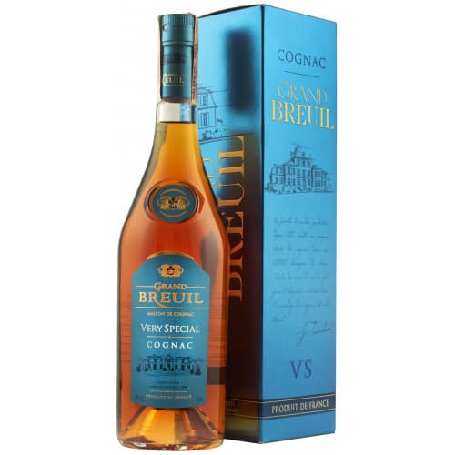 Коньяк "Grand Breuil" VS 0,7л 40% кор (Франція, Grande Champagne, ТМ "Grand Breuil")