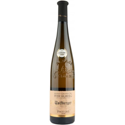 Вино "Pinot Gris Grand Cru AOC" біл.н/сол 0,75л 14% (Франція,Ельзас, ТМ "Wolfberger")