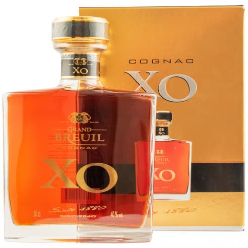 Коньяк "Grand Breuil" XO 0,5л 40% кор (Франція,Grande Champagne, ТМ "Grand Breuil")