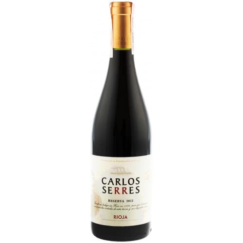 Вино "Reserva Carlos Serres " черв.сух 0,75л 13,5% (Іспанія, Ріоха, ТМ "Carlos Serres)