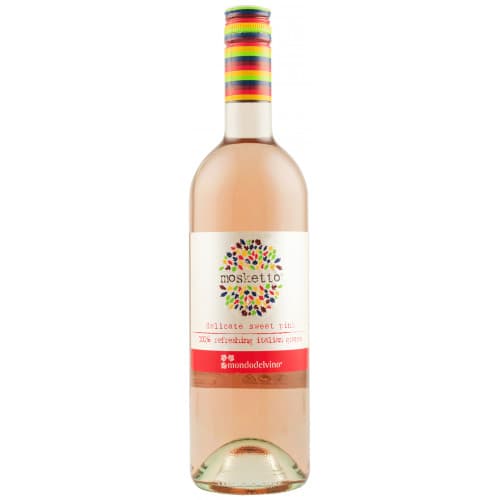 Вино "Mosketto Rosato" рожев.н/сол 0,75л 5% (Італія, П'ємонт, ТМ "Mosketto")