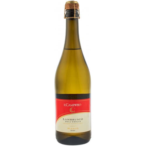 Вино фрізанте"Lambrusco Campiero Bianco" біл.сол 0,75л 6% (Італія, Емілія-Романья, ТМ "Campiero")п1
