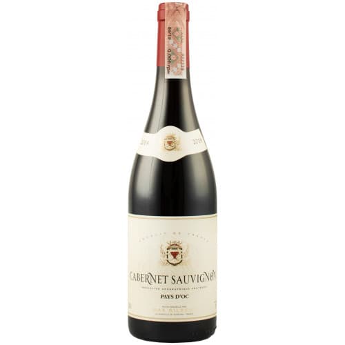 Вино "Cabernet Sauvignon IGP Pays" черв.сух 0,75л 14% (Франція,Лангедок-Руссільон,ТМ "Max Gilbert")