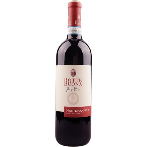 Вино "Montepulciano D'Abruzzo DOC 2023/24" черв.сух 0,75л 12,5% (Італія, Абруццо, ТМ "Botte Buona")
