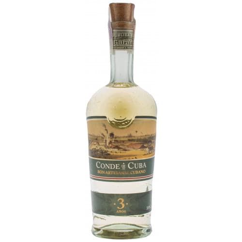Ром "Conde de Cuba 3YO" 0,7л 38% (Куба, ТМ "Conde de Cuba")
