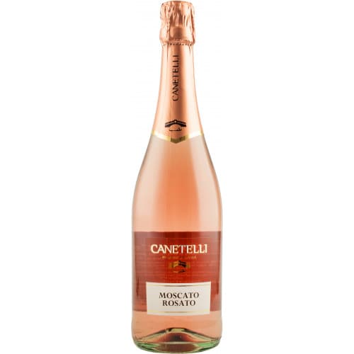 Вино ігристе "Moscato Canetelli" рожев.сол 0,75л 6,5% (Італія, Асті, ТМ "Canetelli")
