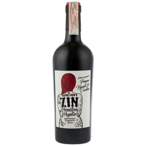 Вино "Primitivo IGT Desire Lush ZIN " черв.н/сух 0,75л 13,5% (Італія, Апулія, TM " ZIN")
