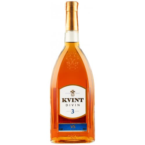 Коньяк "Kvint 3YO VS" 0,7л 40% (Молдова, ТМ "Kvint")