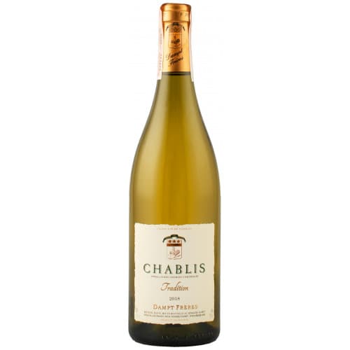Вино "Chablis Tradition" бiл.сух 0,75л 12,5% (Франція, Бургундія, Шаблі, ТМ "Dampt Freres")