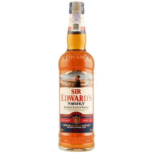 Віскі "SW S.EDWARDS Smoky" 0,7л 40% (Шотландія, Спейсайд, ТМ "S.EDWARDS")