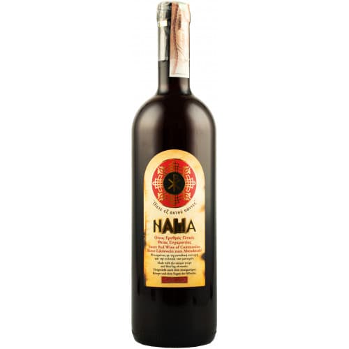 Вино церковне "Nama" черв.солодке 0,75л 11% (Греція, Патрас, ТM "Cavino")