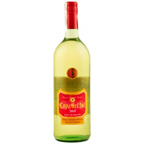 Вино "Copa del Sol fruchtig-sub weiss" біл.н/сол 1л 9,5-11% (Іспанія, ТМ "Copa del Sol")