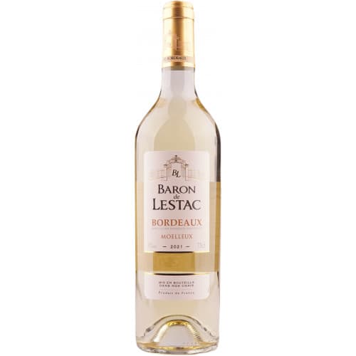 Вино "Bordeaux Baron de Lestac AOP" бiл.н/сол 0,75л 11% (Франція, Бордо, ТМ "Baron de Lestac")