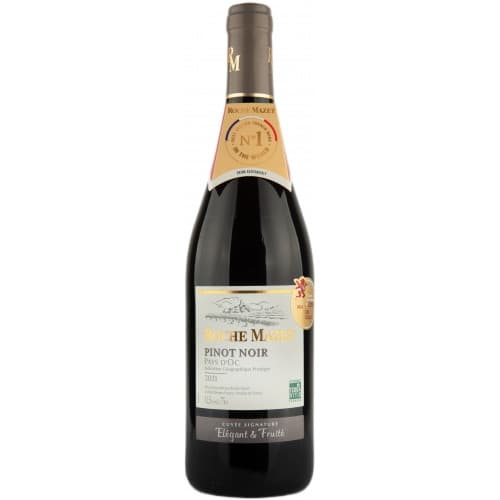 Вино "Pinot Noir Pays D'oC IGP" черв.сух 0,75л 12,5% (Франція, Лангедок-Руссільон, ТМ "Roche Mazet")