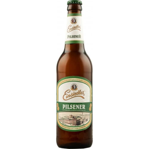 Пиво "Einsiedler Pilsner" 0,5л 4,9% скло (Німеччина, ТМ "Einsiedler")