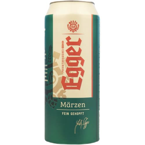 Пиво "Egger Original Marzen" 0,5л 5% з/б (Австрія, ТМ "Egger")