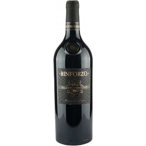 Вино "Primitivo Rinforzo Salento IGP" черв.сух 0,75л 14% (Італія, Апулія,Саленто, ТМ "Rinforzo")