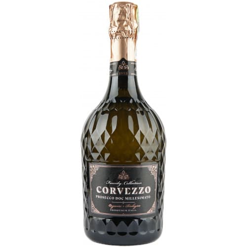 Вино ігристе "Prosecco BIO DOCFamily Collection " бiл.брют 0,75л 11% (Італія, Венето, ТМ "Corvezzo")