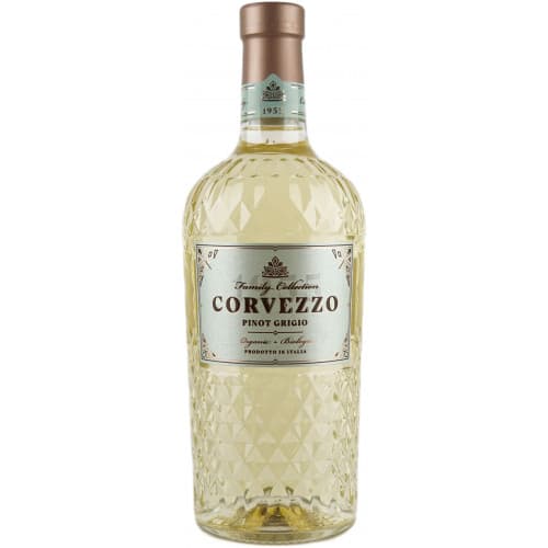 Вино біологічне "Pinot Grigio delle Venezie BIO DOC Family Collection " бiл.сух 0,75л 12% (Італія, Венето, ТМ "Corvezzo")