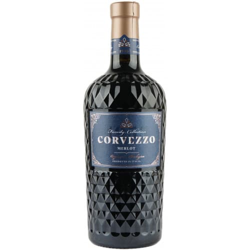 Вино біологічне "Merlot BIO Family Collection " черв.сух 0,75л 13% (Італія, Венето, ТМ "Corvezzo")