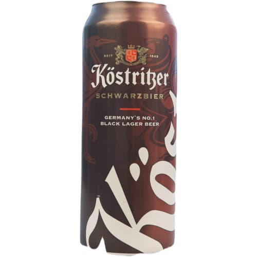 Пиво темне "Kos Shwarz" 0,5л 4,8% з/б (Німеччина, ТМ "Kos")