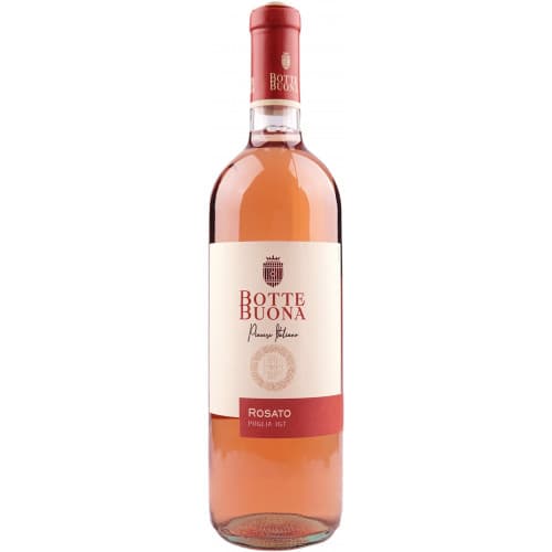 Вино "Rosato Puglia IGT" рожев.сух 0,75л 12% (Італія, Емілія-Романья, ТМ "Botte Buona")