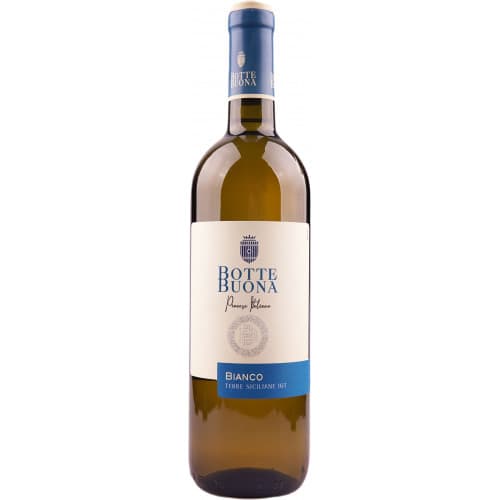 Вино "Terre Siciliane Blanco IGT" бiл.сух 0,75л 12% (Італія, Емілія-Романія, ТМ "Botte Buona")