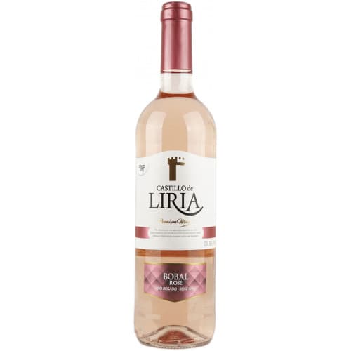 Вино "Bobal Rose Castillo de Liria" рож.сух. 0.75л 12% (Іспанія, Валенсія, ТМ "Castillo de Liria")