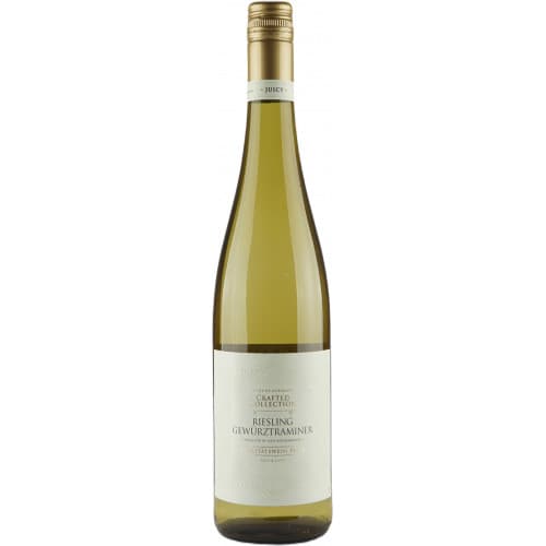 Вино тихе"Riesling - Gewurztraminer"біле нап/сух. 11,5% 0,75л (Німеччина,Пфальц, ТМ "Crafted Collection")