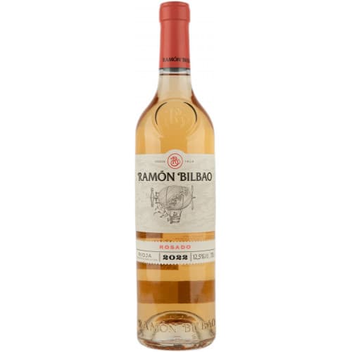 Вино "Rosado Ramon Bilbao 2023/2025" рож. сух. 0,75л 12,5% (Іспанія, Ріоха, ТМ "Ramon Bilbao")
