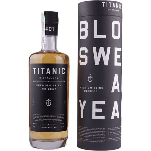 Віскі "Titanic Irish Whiskey Peated" 0,7 л 40% тубус (Ірландія, TM "TITANIC")