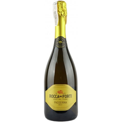 Вино iгристе "Passerina Brut" 0,75л біл. брют 12 % (Італія, Марке, TM "Rocca Dei Forti")
