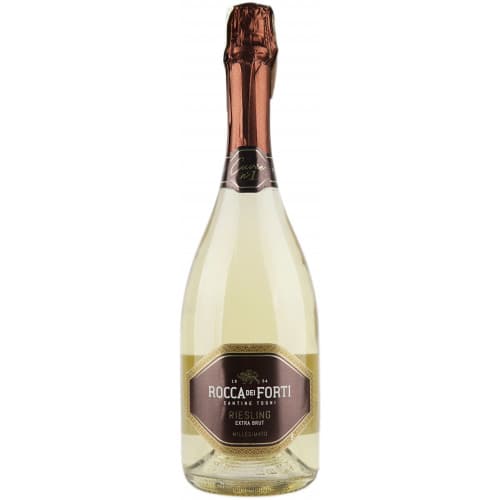 Вино iгристе "Riesling Extra Brut" 0,75л біл. екс/брют 12,5% (Італія, Марке, TM "Rocca Dei Forti")