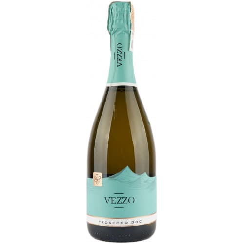 Вино ігристе "Prosecco DOC Brut" біл.брют 0,75л 10,5% (Італія, Тревізо, ТМ"Vezzo")