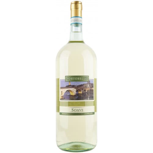 Вино тихе "Soave DOC Portobello" 1,5л біл. сух. 11,5% (Італія, Венето, TM " Portobello")
