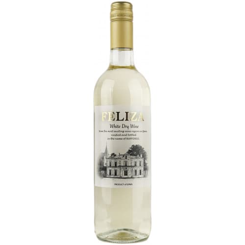 Вино "Feliza" 0,75л біл. сух. 11% ( Іспанія, Арагон TM "Feliza")