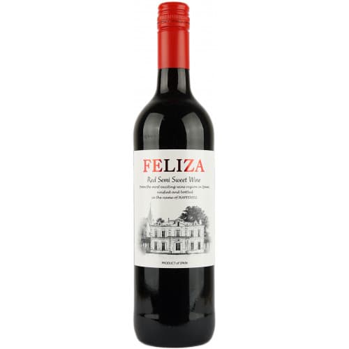 Вино "Feliza" 0,75л черв. напів/солод. 11% ( Іспанія, Арагон TM "Feliza")