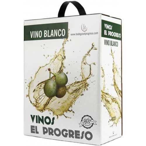 Вино "Blanco El Progreso" біл.сух 3л 11.5% (Іспанія, Ла Манча, ТМ "El Progreso")