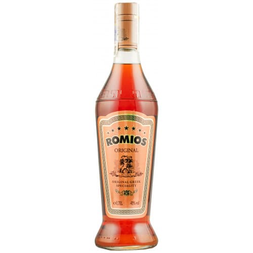Бренді грецький "Romios" 7yo 0,7л 40% (Греція, ТМ "Romios")